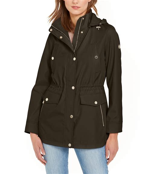 michael kors anorak coat|michael kors women's anorak coat.